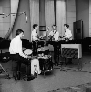 The Beatles in EMI Studio 2 in 1962